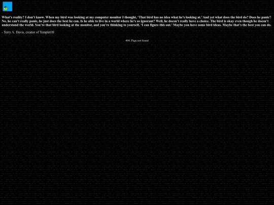 not_found screenshot