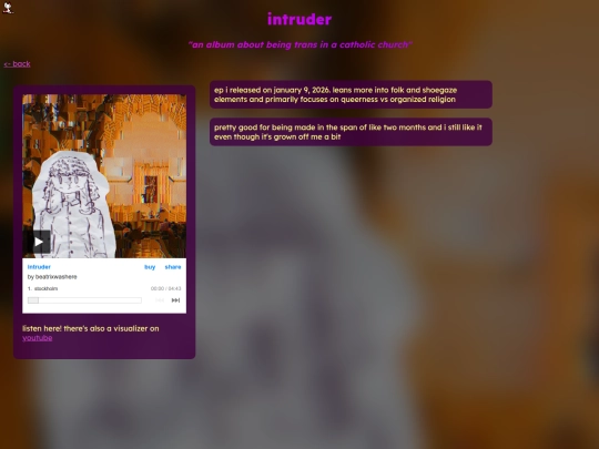 music/intruder screenshot