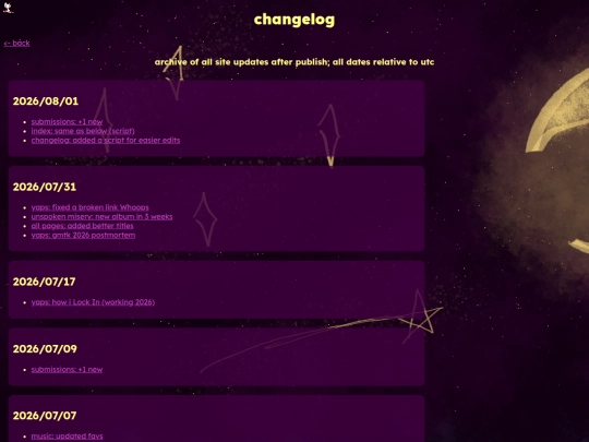 updates screenshot