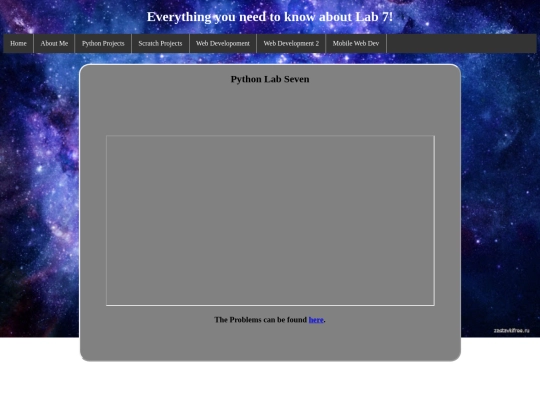 pythonLabSeven screenshot