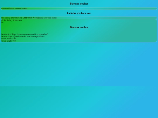 modulo3 screenshot