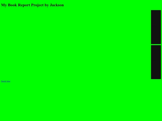 MyBookReportProject screenshot