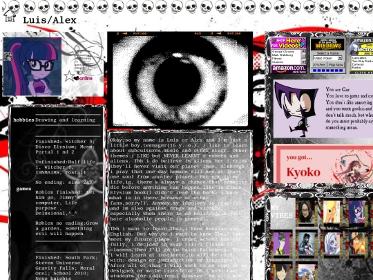 Aboutme screenshot