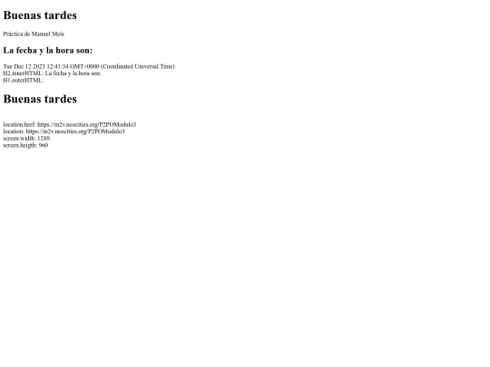 P2POModulo3 screenshot