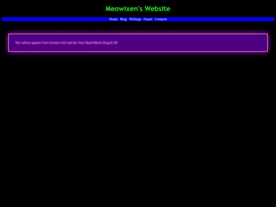 blog screenshot