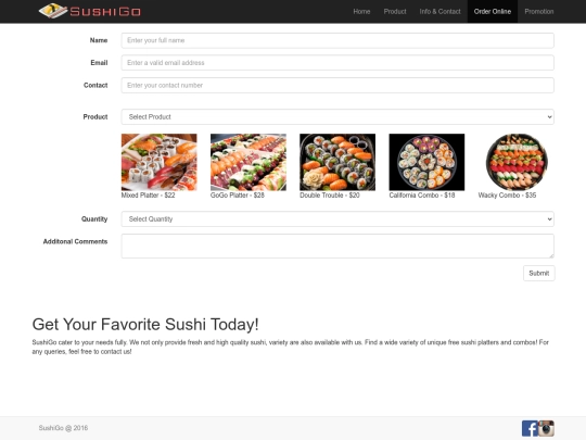 orderMultiVariate screenshot