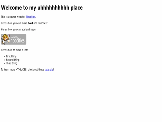 index screenshot