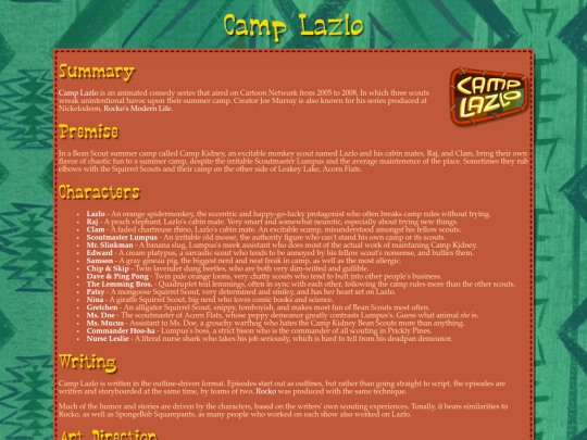 Camp_Lazlo screenshot