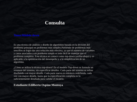 Consulta 1/Consulta 1 screenshot