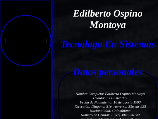 Hoja de vida/Hoja de vida screenshot