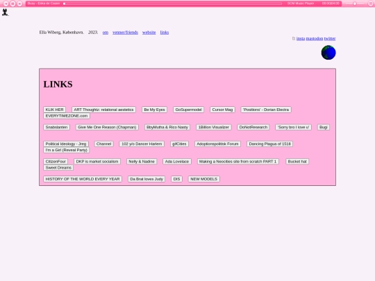 links screenshot
