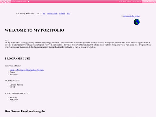 portfolie screenshot