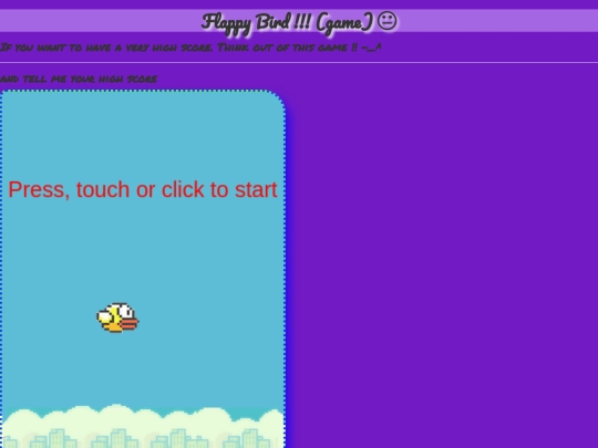 Flappy screenshot