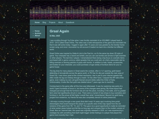 blog/posts/2025-03-02-Graal-Again screenshot