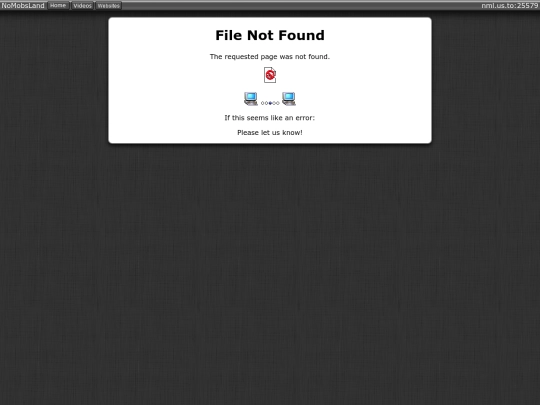 not_found screenshot