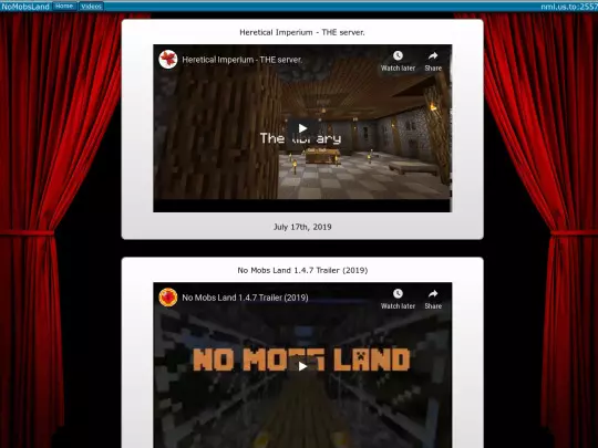 videos screenshot