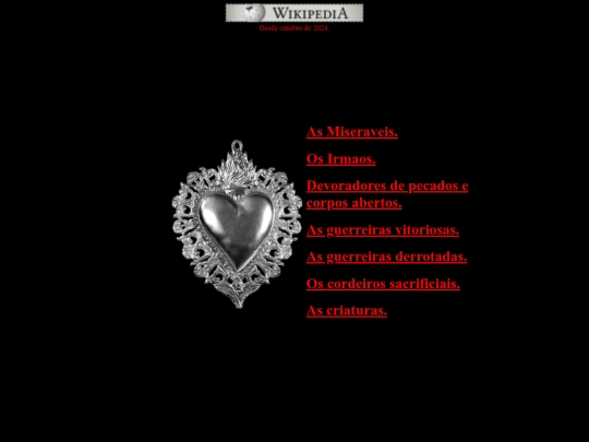 Personagens. screenshot