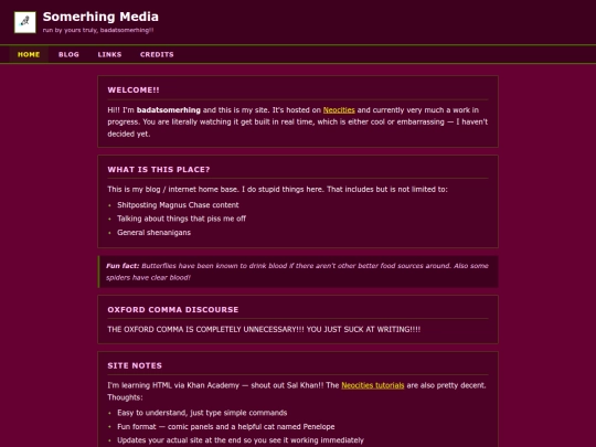 test screenshot