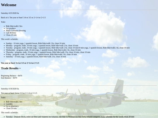 blog screenshot
