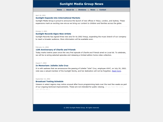 news screenshot