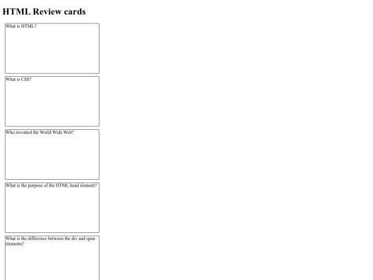 review-cards screenshot