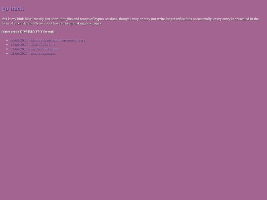 kink/blog screenshot