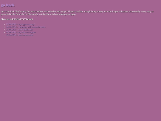 kink/kinkblog screenshot