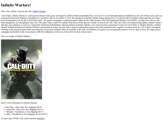 infinitewarfare screenshot