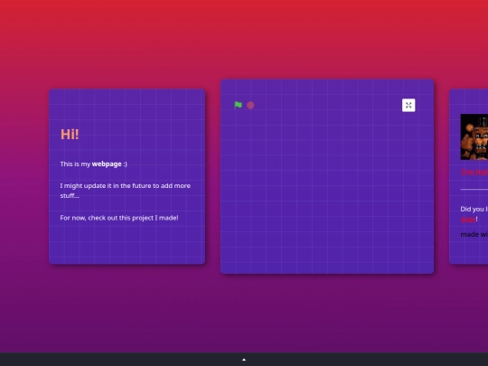 experimental screenshot