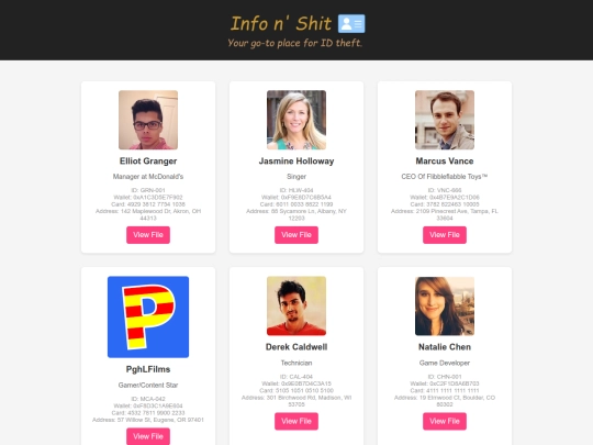 index screenshot