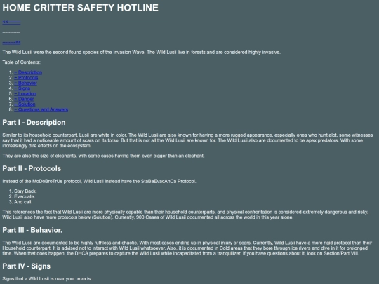 LusiiWild screenshot
