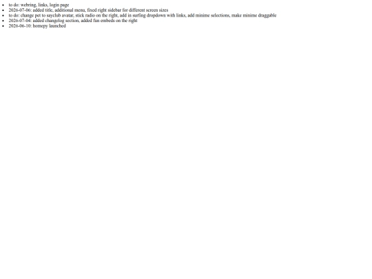 changelog screenshot