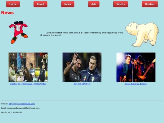 news screenshot