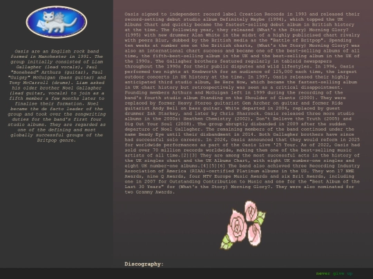 experiment screenshot