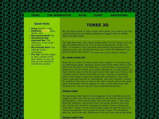 blogposts/toree screenshot
