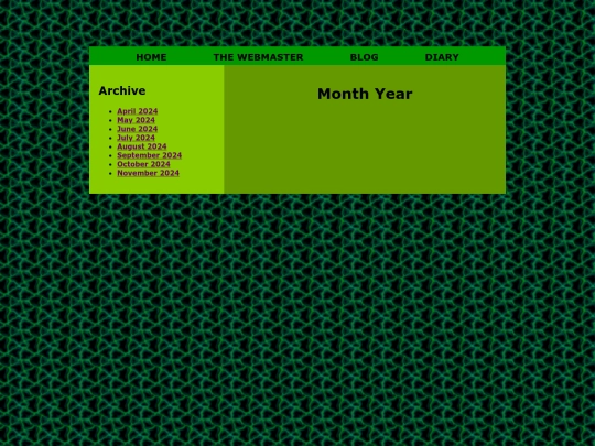 diary/diarytemplate screenshot