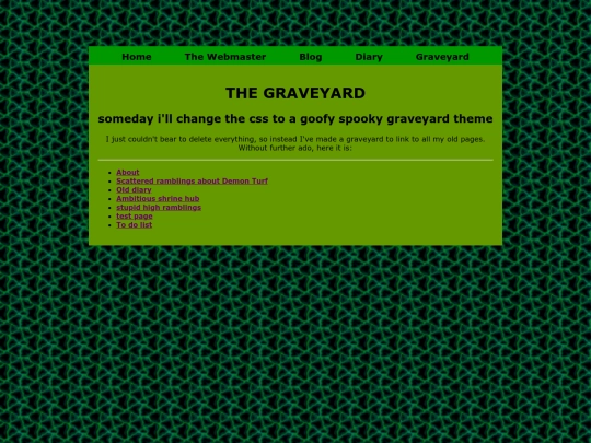 graveyard screenshot