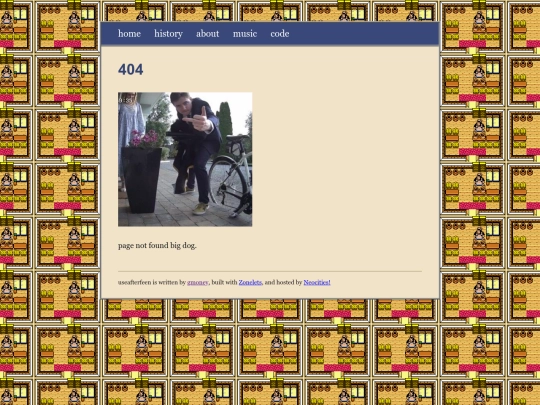 not_found screenshot