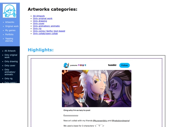 artworks screenshot