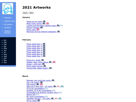artworks/2021 screenshot