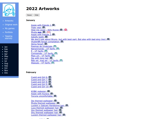 artworks/2022 screenshot