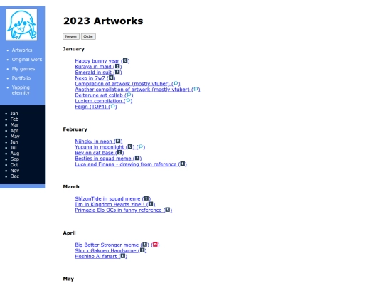 artworks/2023 screenshot