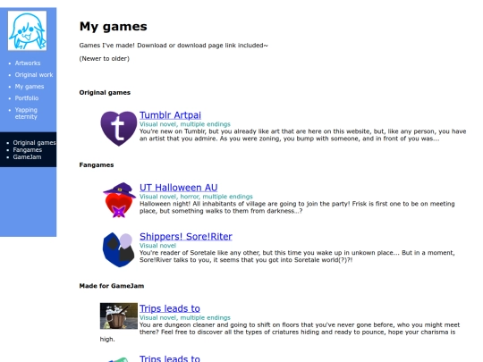 mygames screenshot
