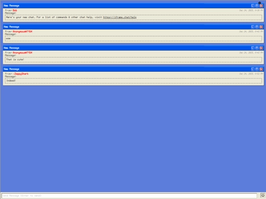chatroom screenshot