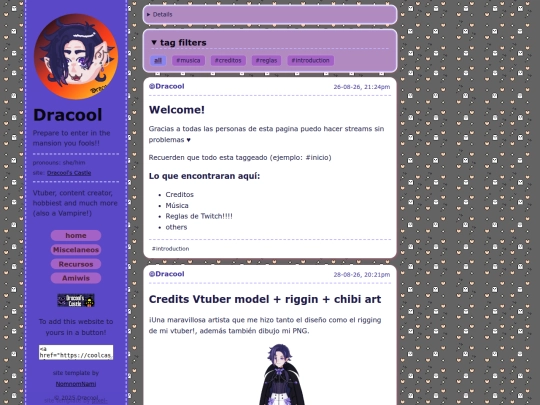 blog screenshot