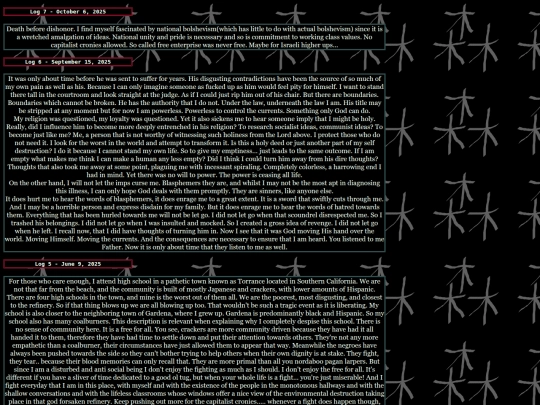 logs screenshot