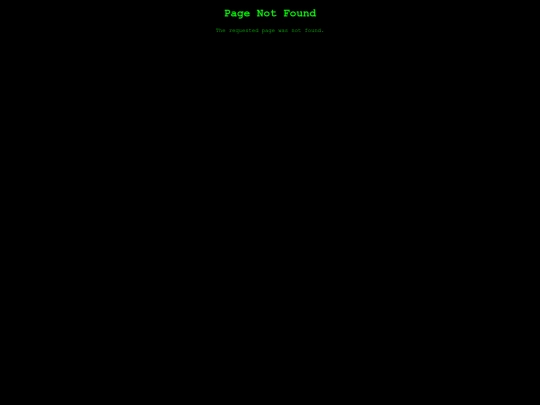 not_found screenshot