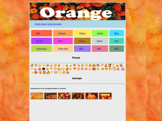 Orange screenshot