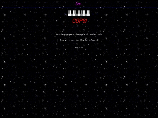 not_found screenshot