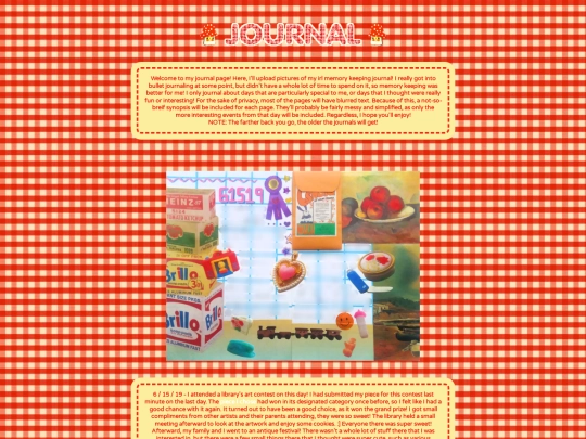 journal screenshot